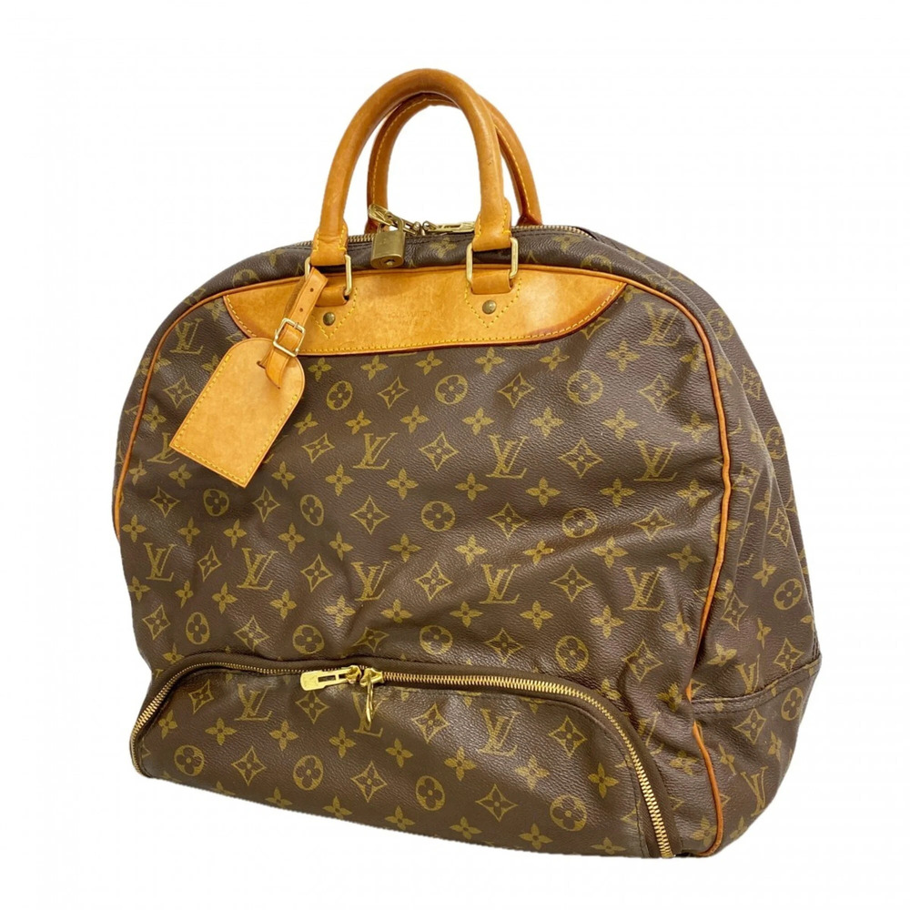 LOUIS VUITTON Brown Monogram Boston Bag